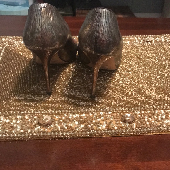 Metallic bronze Jimmy Choo - Picture 3 of 6